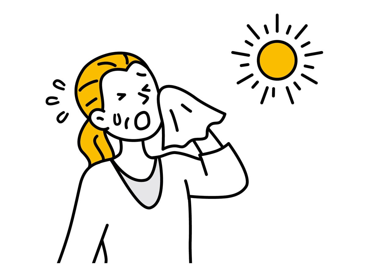 猛暑のイメージ