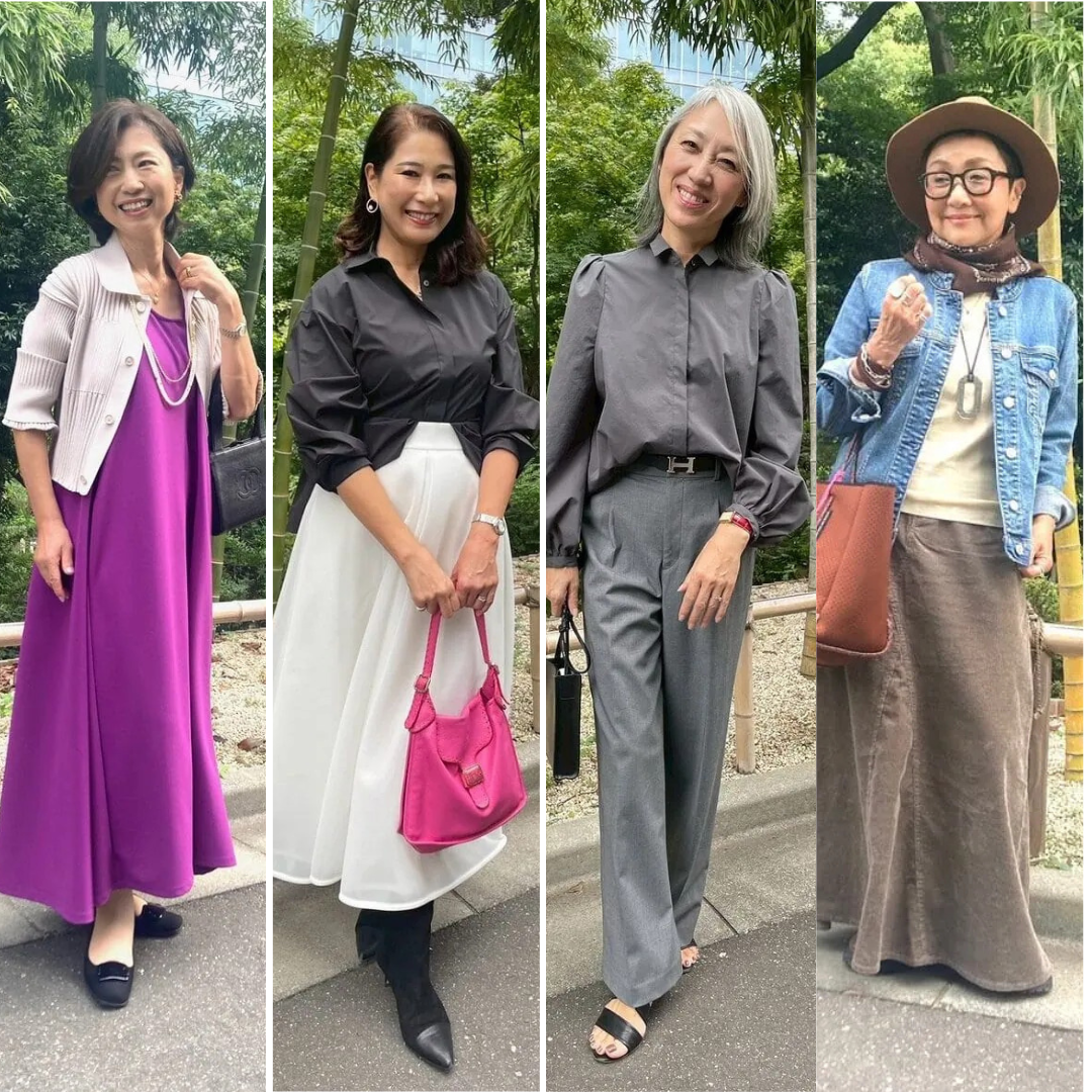 素敵な60代のスナップまとめ】「エルメス」のベルトや「しまむら」の