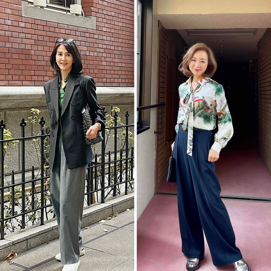 おしゃれ60代が“色違いで買い揃えた” ユニクロのパンツ2選