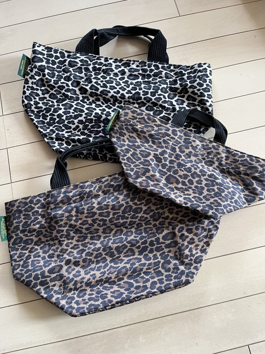 加藤理恵さんのアニマル柄布バッグコレクション