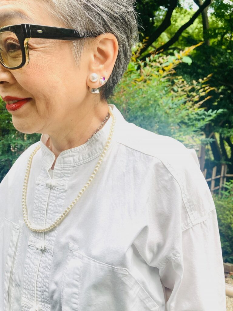 15年前に下北沢で買ったチャイナシャツ