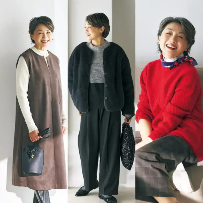 【第5位】【ファッションセンターしまむら】軽くてあったか、心地いい！　俳優・香坂みゆきさんが着こなすhareiro的大人の上品カジュアル7選【50代60代ファッション】