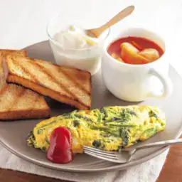 ほうれん草オムレツ