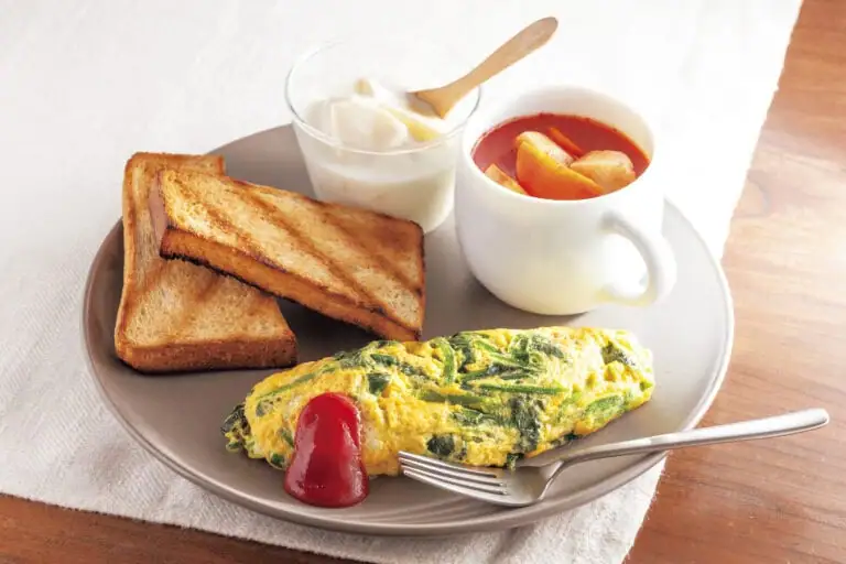 ほうれん草オムレツ