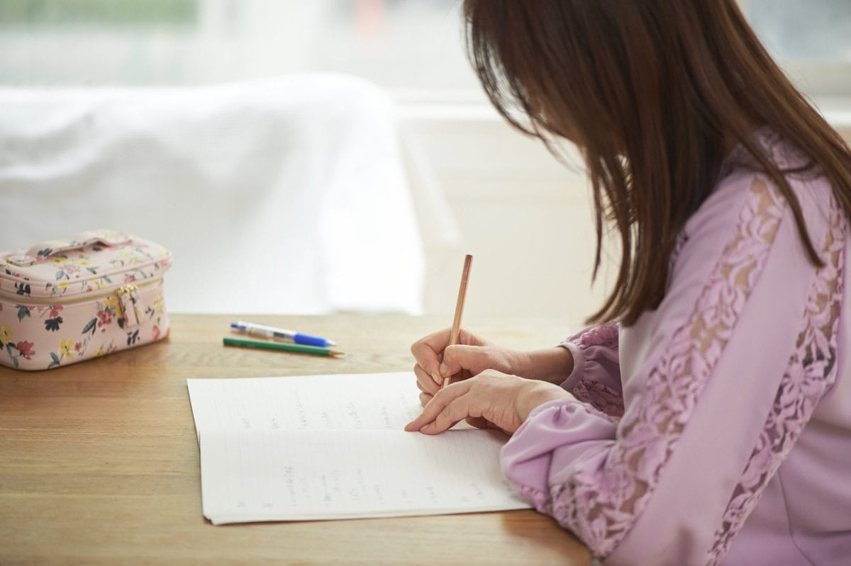 書き出して現在の外見と本音を知る