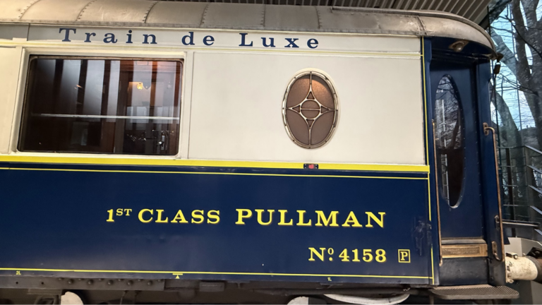 オリエント急行：ファーストクラス車両です