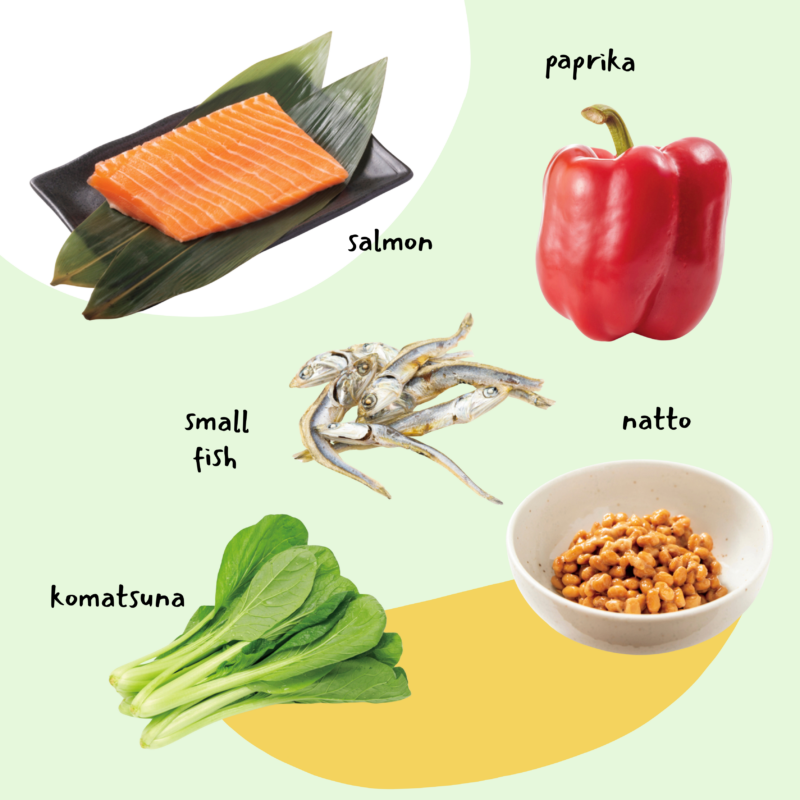 60代に大切な5つの痩せ栄養素