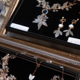 アクセサリー作家さんの展示会