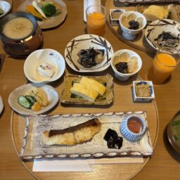 かみのやま温泉『名月荘』の朝食