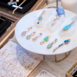 アクセサリー作家さんの展示会