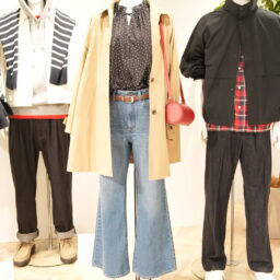 GU26ss展示会_フレアデニムコーデ