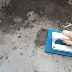 簡単大掃除　ベランダ床掃除