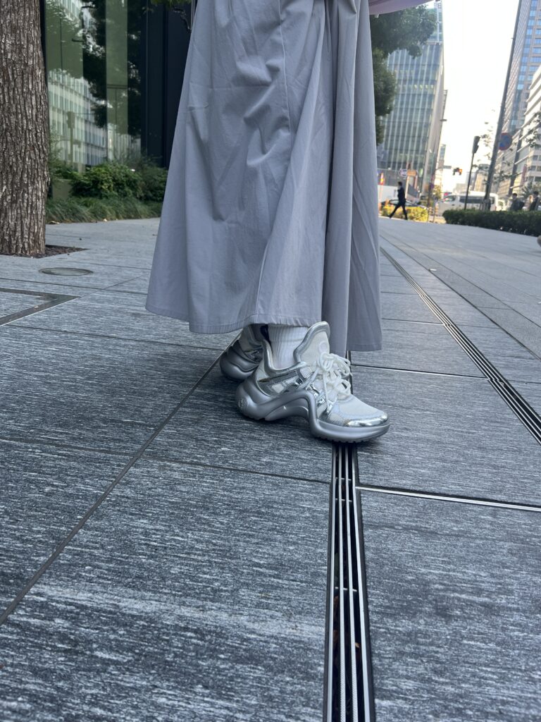 「ルイ・ヴィトン」のスニーカー