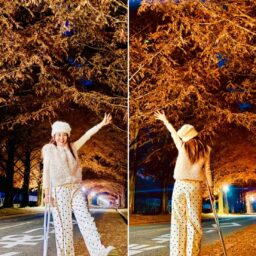 西谷さん・メタセコイア並木