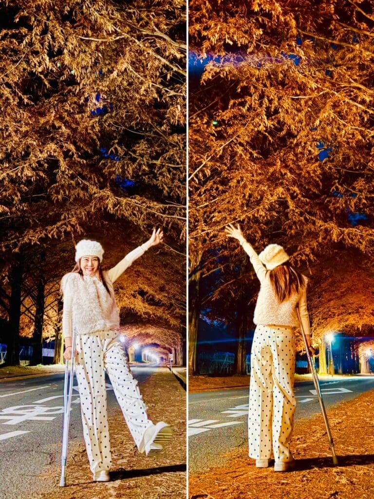 西谷さん・メタセコイア並木