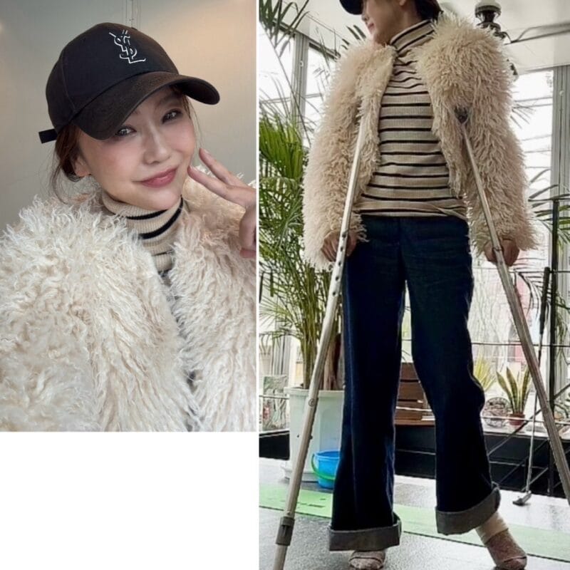 【60代おでかけ】「姪の七五三」「紅葉」「クリスマスランチ」ほか、突然の松葉杖生活も笑顔で乗り切る、冬のおでかけ時間をお届け♪