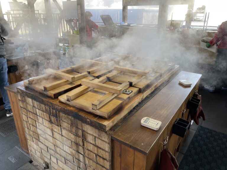 地獄蒸し工房鉄輪　釜