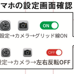 鏡ではなく自撮りで現在の自分を把握する2