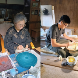 萌窯 竹内 靖さん、智恵さんによる夫婦ユニット。