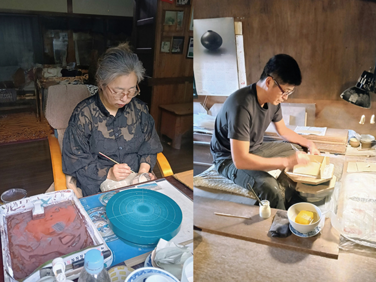 萌窯 竹内 靖さん、智恵さんによる夫婦ユニット。