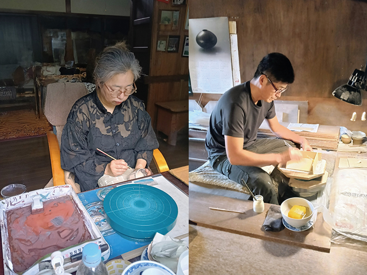 萌窯 竹内 靖さん、智恵さんによる夫婦ユニット。