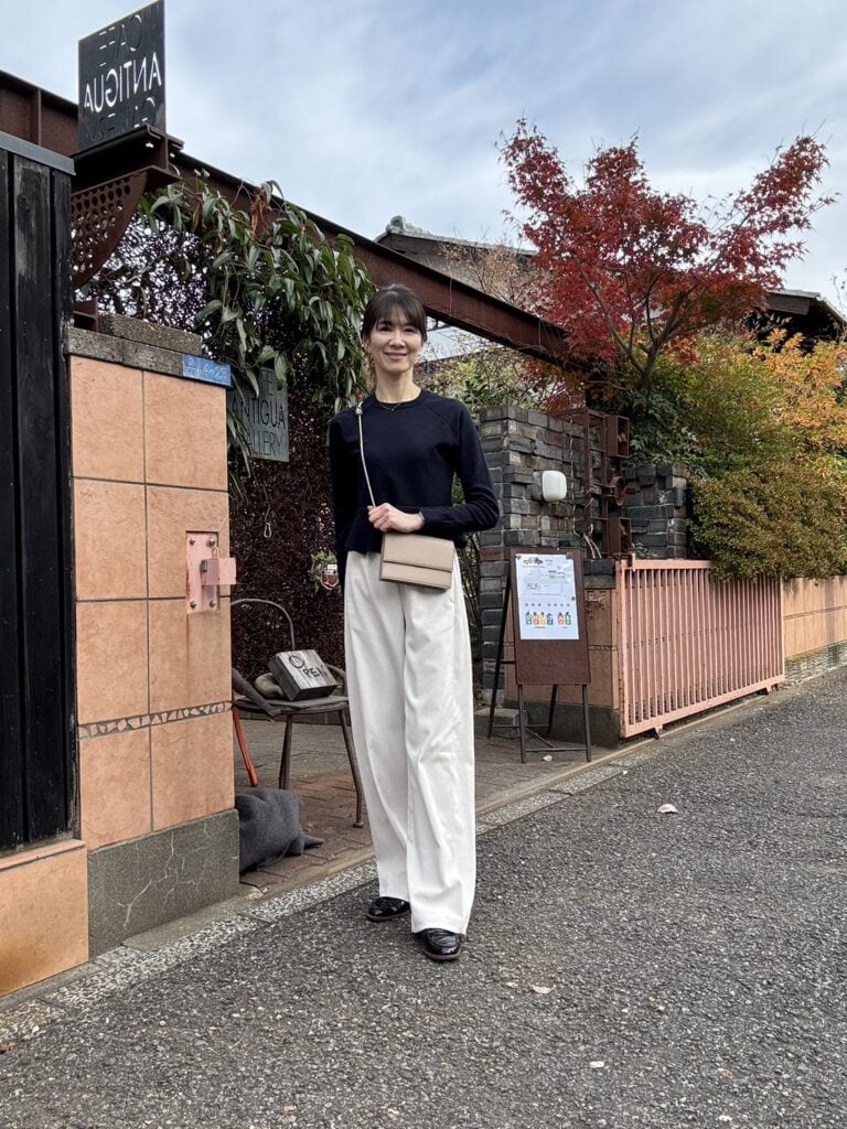 fumiさんペプラムニットプルオーバー1