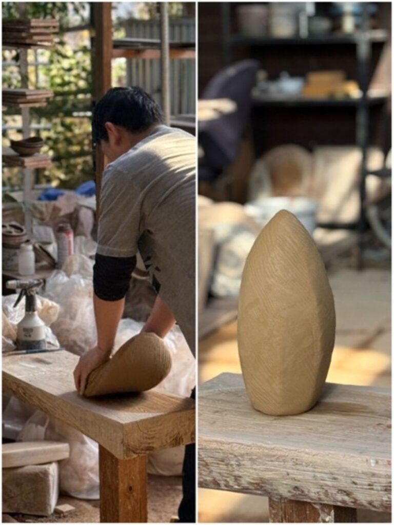 時間をかけて形成出来る土にする。