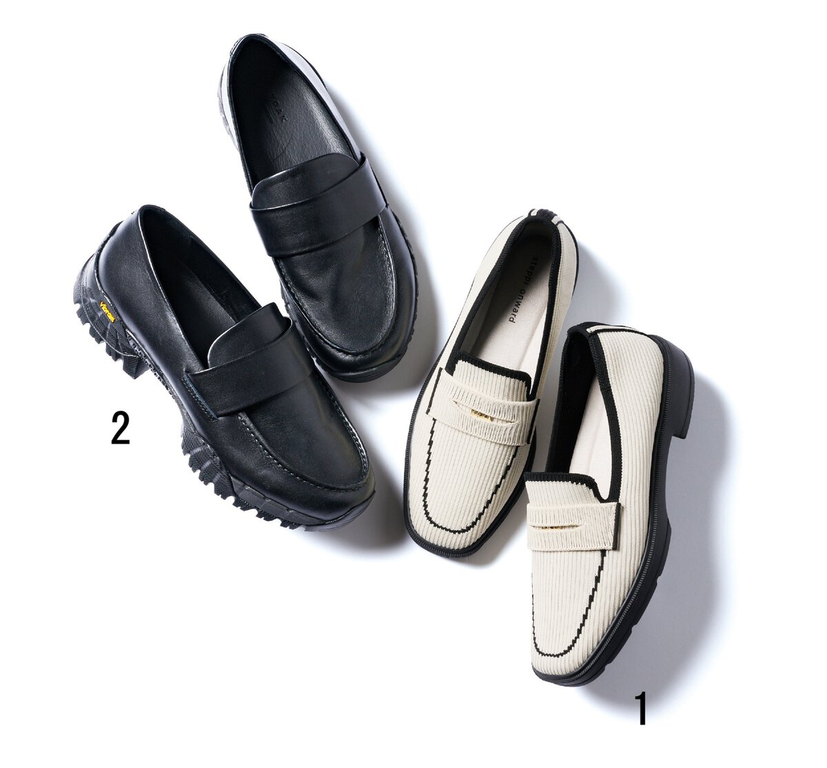 ローファースニーカー［4.5㎝］¥45,100／ヨーク（UTS PR）、