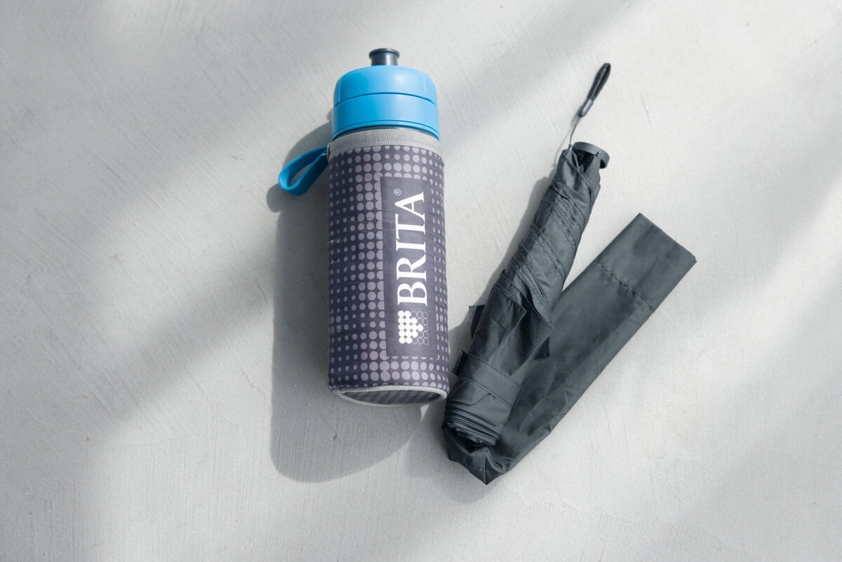 フィルターつきだから水道水も安心して飲める 