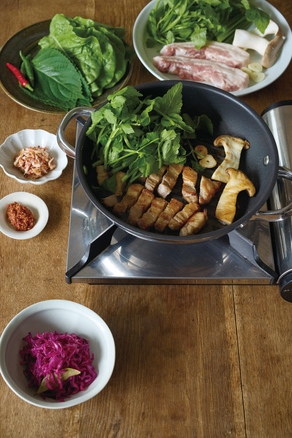 サムギョプサルはハレの日の食卓にも◎