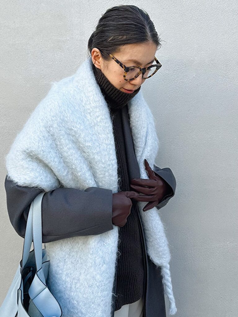 色合わせを楽しむ着こなしに!