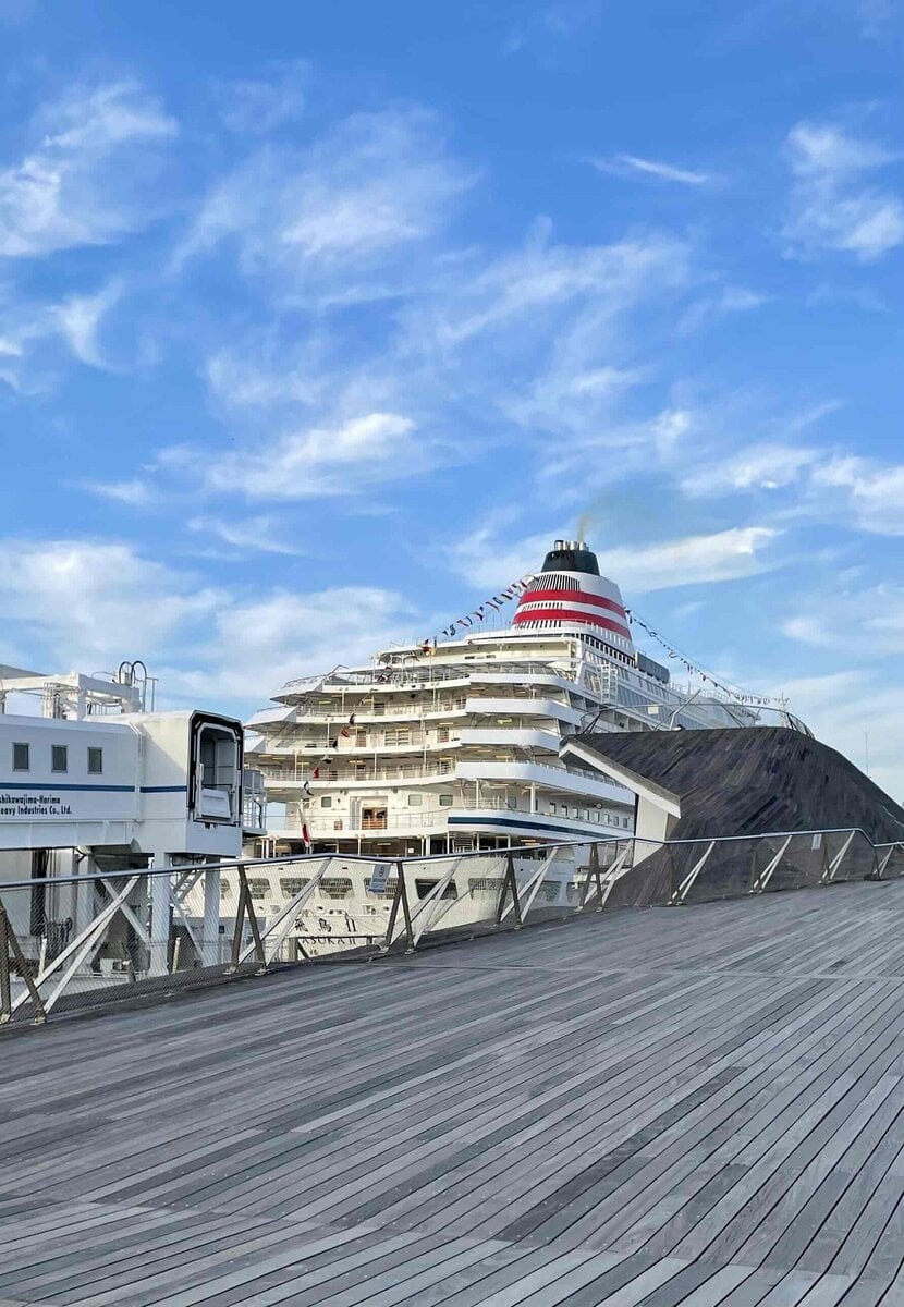 鈴木恵さんのクルーズ船旅①