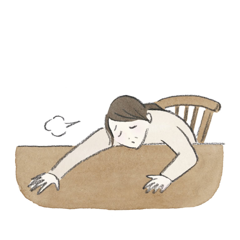 体力低下、疲れ