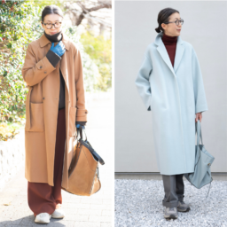 【50代差し色コーデ】ベーシックなアイテムの着こなしを洗練させるには！？さりげない色の効かせ方に技あり！