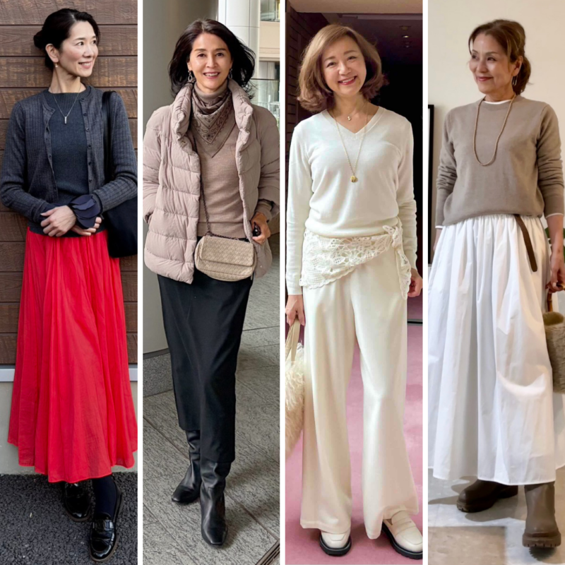 【第10位】【60代ファッション】おしゃれ素敵世代が毎年更新するユニクロ名品ニット4選 ――この冬も「やっぱり買ってよかった」理由