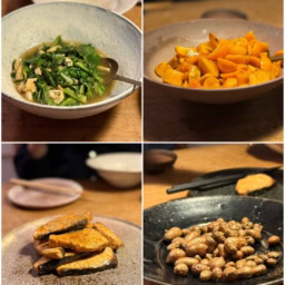 鹿児島の野口悦士さんの工房見学後の、心のこもったディナー