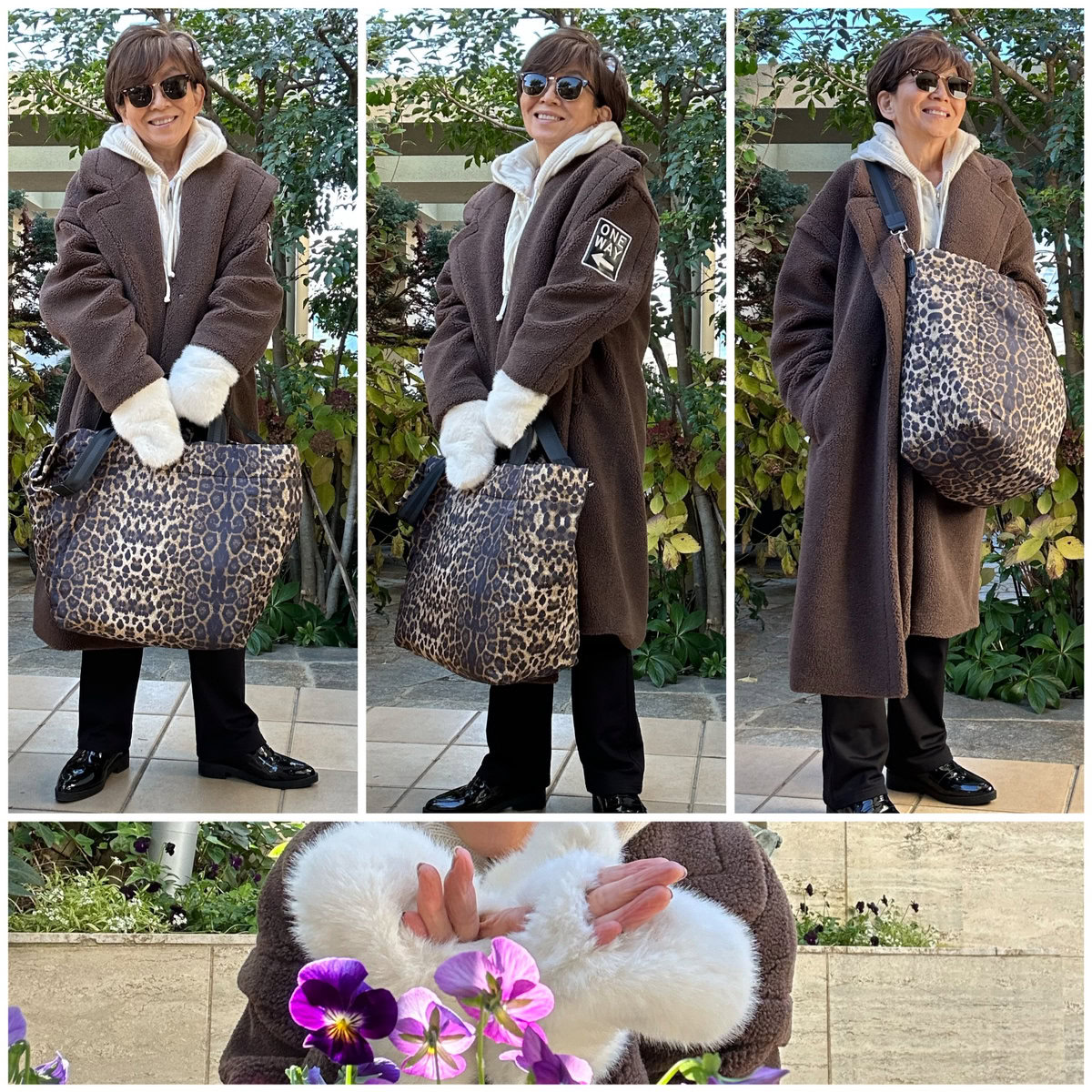 kotokoさん26年1月ブログ_ボアコートコーデ＆手袋