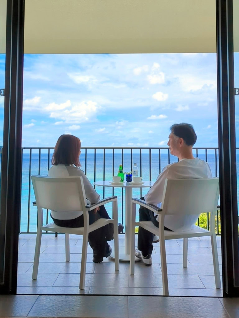 神田千穂子さんの夫婦沖縄旅行