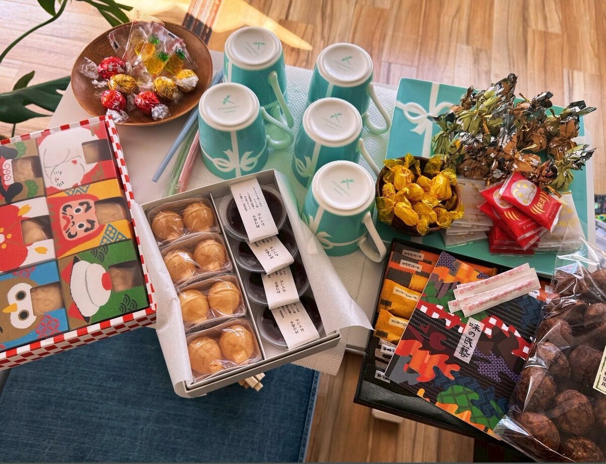撮影会参加者の手土産や差し入れ