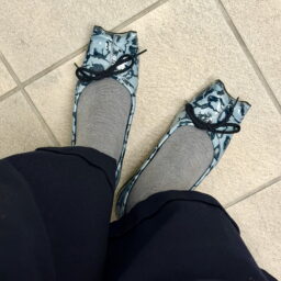 上林さん26年１月ブログ _グレータイツの足元