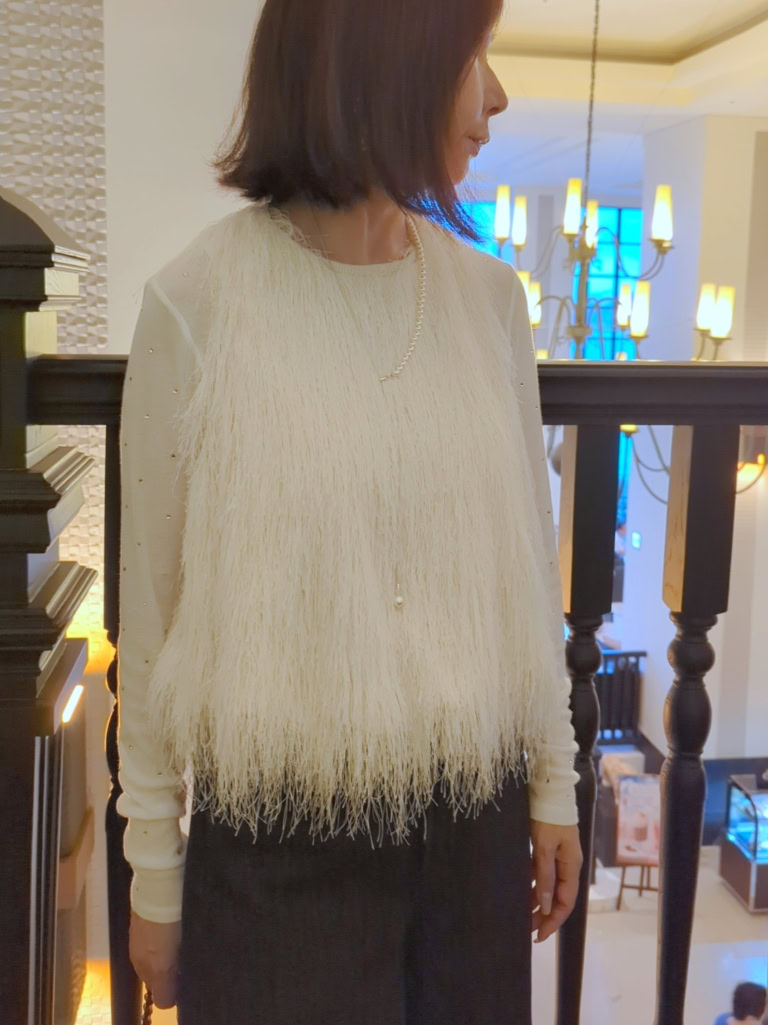 ホテルフレンチディナーコーデ