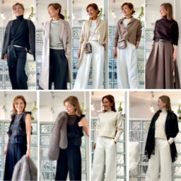 【第8位】【60代ファッション】年末年始のお出かけファッション7選！ベーシックカラーを使った品カジコーデはお手本にしたい着こなしです！