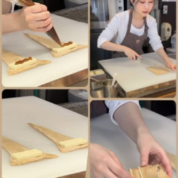 テストキッチンでは普段は見られない成形や焼き上げの様子も拝見できます。