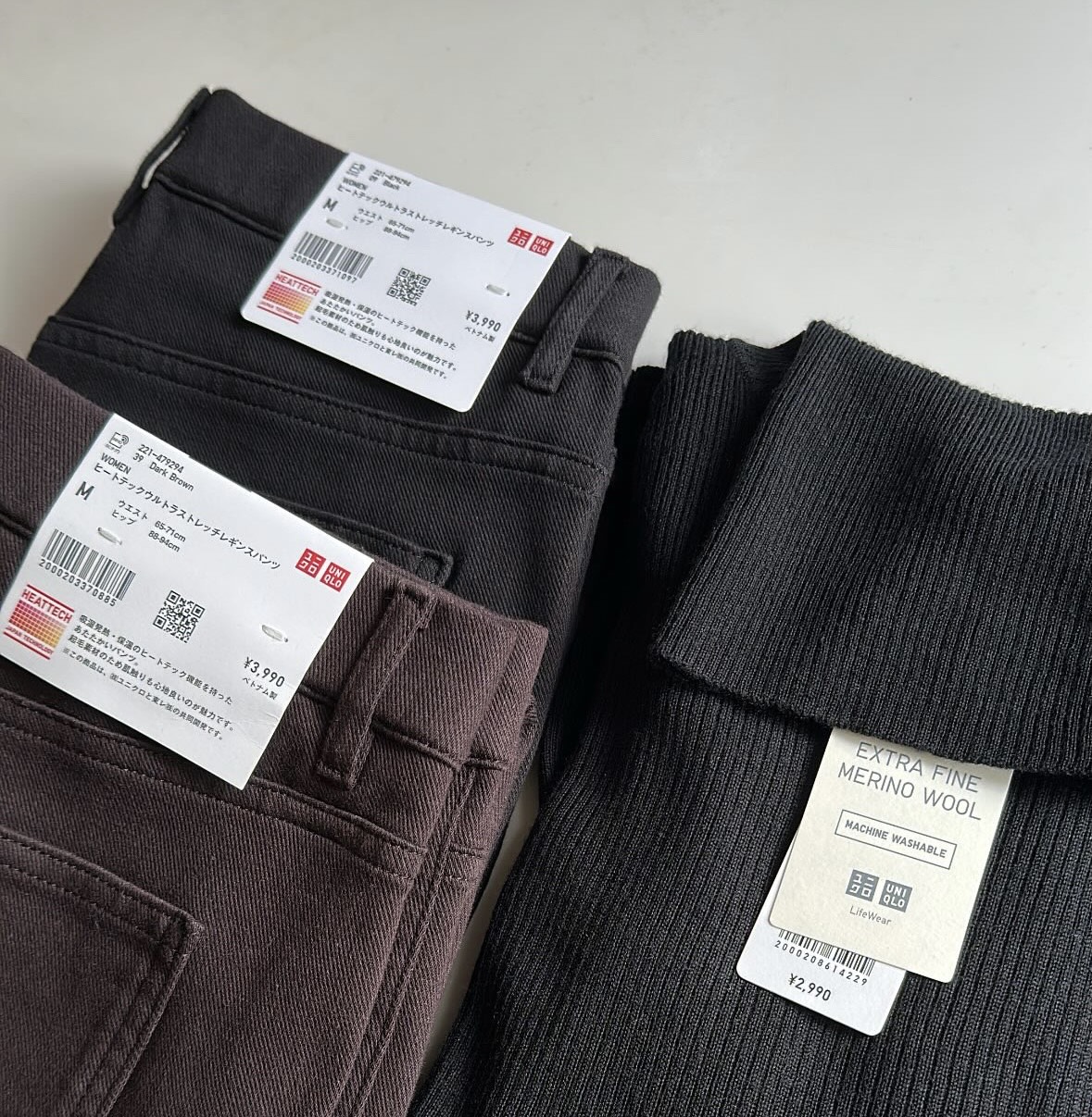 26_２月MOTOMIさんブログ_ユニクロヒートテックウルトラストレッチレギンスパンツ