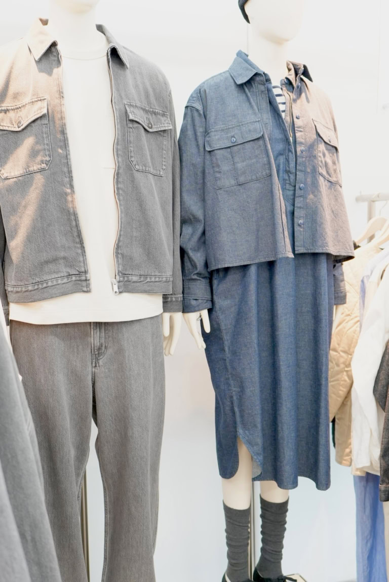 無印良品_カポック混デニムシリーズ