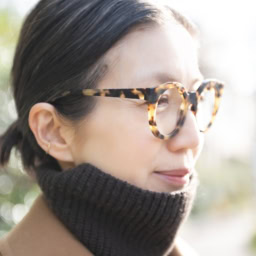 ベッコウのメガネ