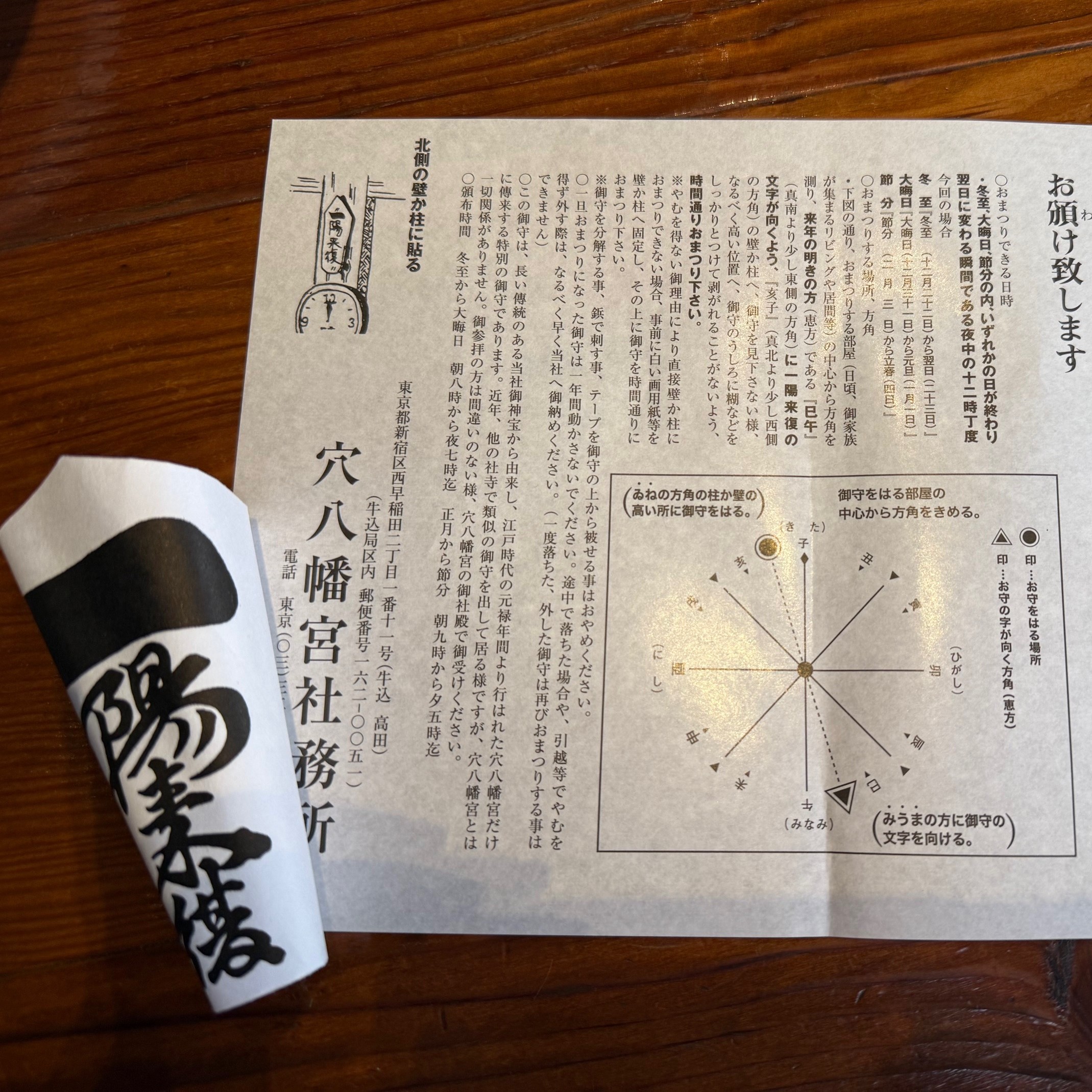 一陽来復 一陽来復御守」の正しい方角・貼り方とは？節分直前のラストチャンスで