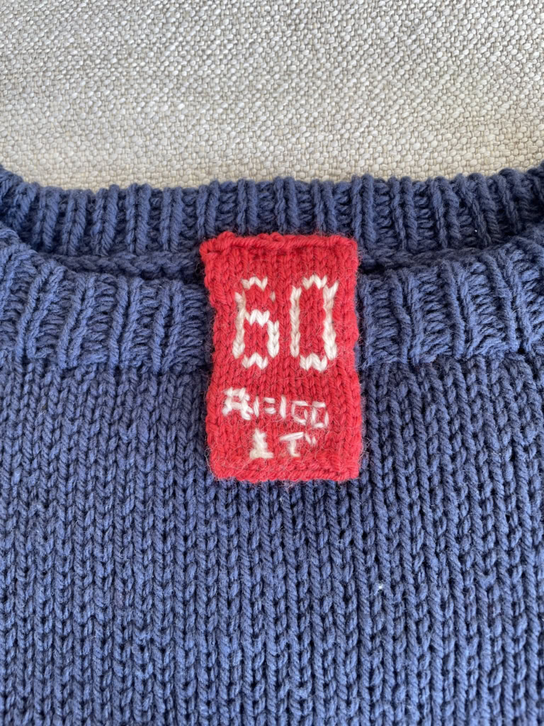 還暦祝いのセーター