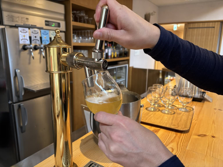 湯坊いちらく TENDO SPA & BREWERY　クラフトビール