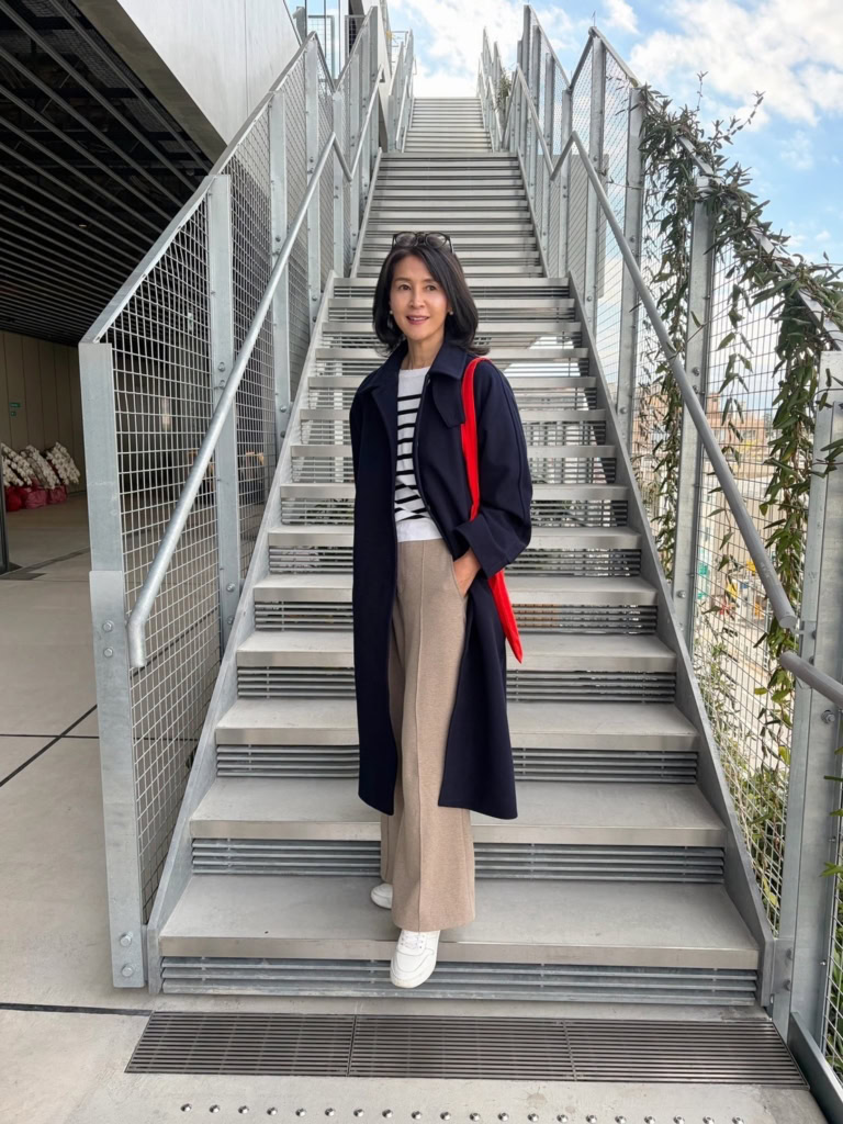 有村さんGUロングコート①